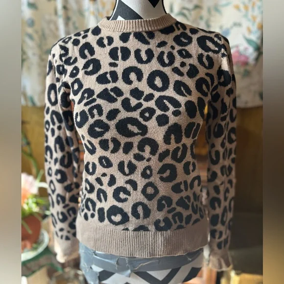 Cheetah Sweater - Picture 1 of 5